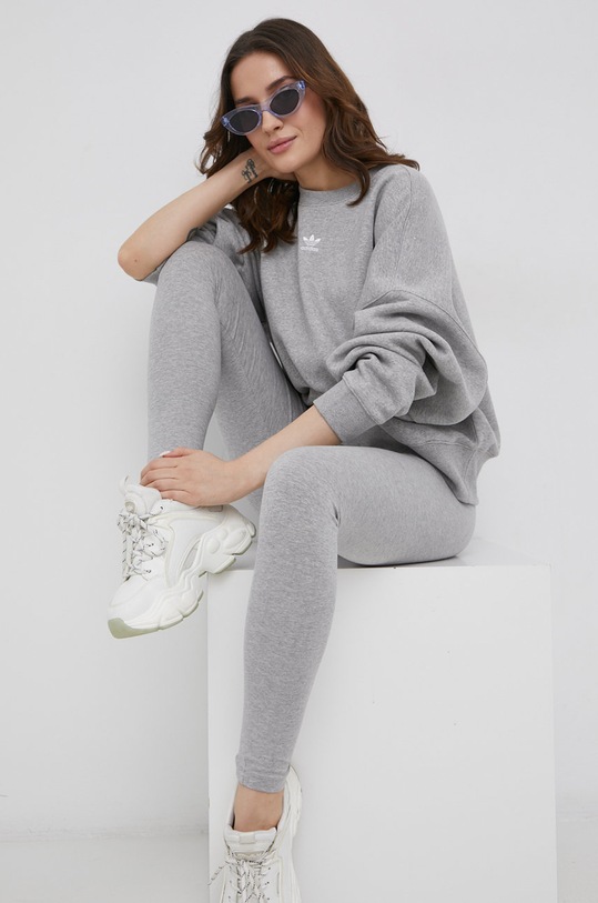 adidas Originals leggings Adicolor jersey gray HD2351
