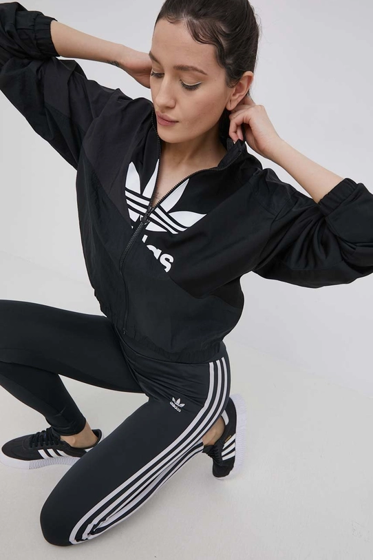 adidas Originals colanți Adicolor HF7536 HF7536 negru SS22