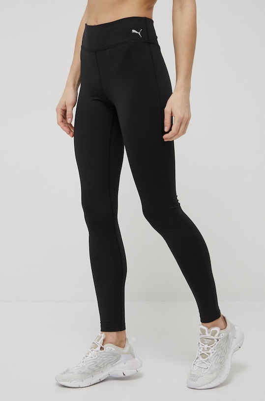 Puma legginsy treningowe Performance 520313 z elastanem czarny 520313