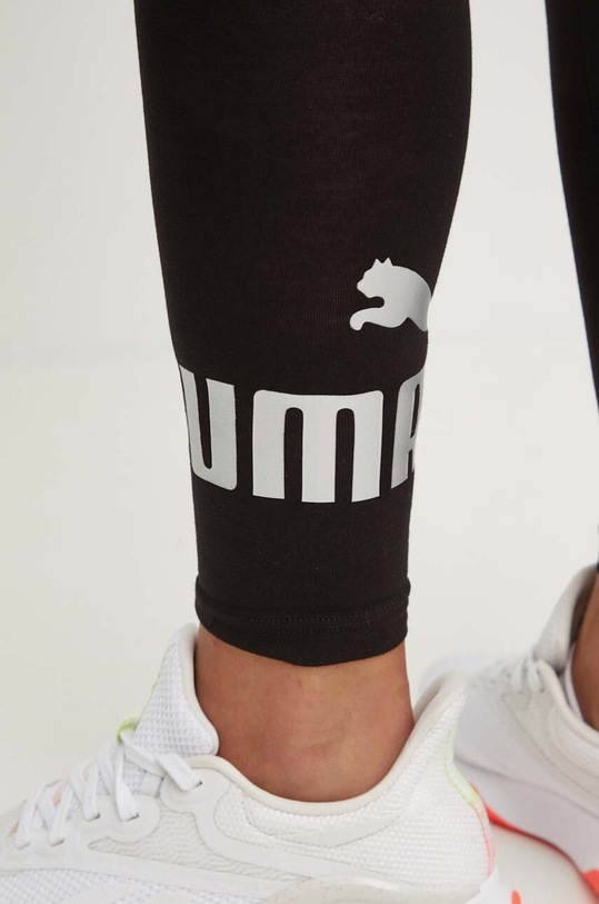 Puma colanți Essentials+ Metallic negru 848307