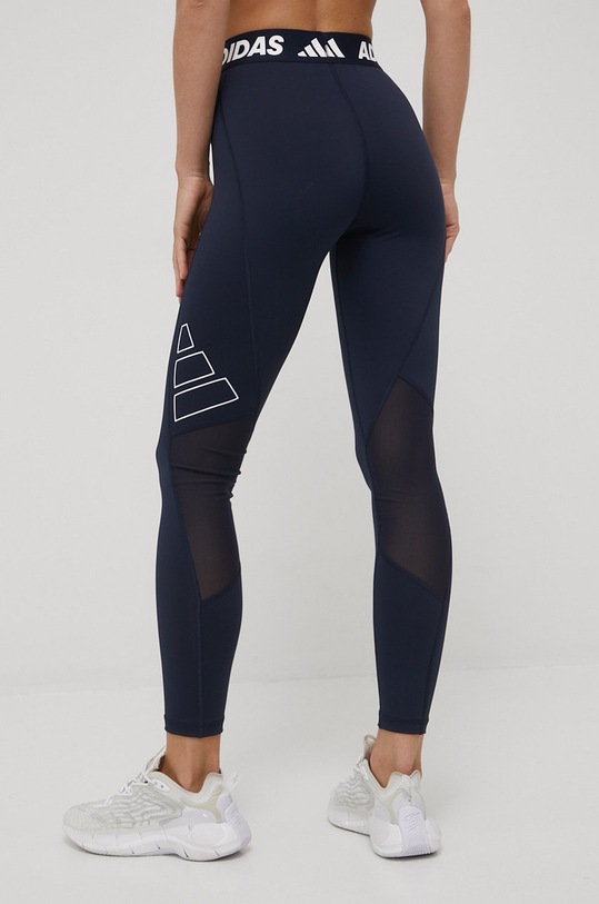 Odzież adidas Performance legginsy treningowe Techfit 3Bar HD1987 HD1987 granatowy