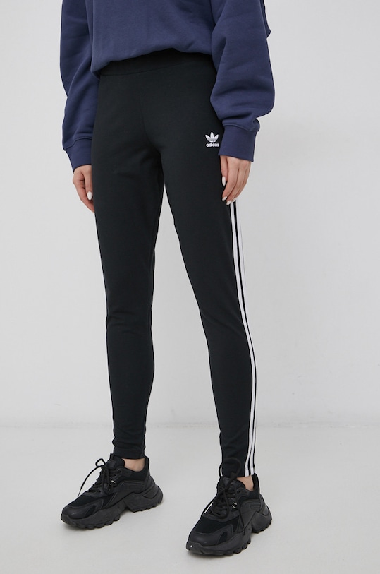 Legíny adidas Originals HD2350 s elastanom čierna HD2350