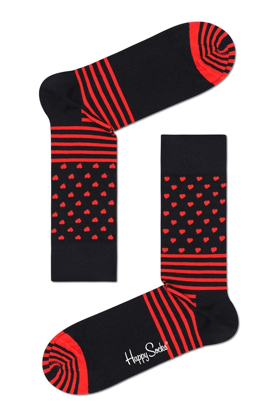 Ruházat Happy Socks zokni (2 pár) XVAL02.9350 fekete