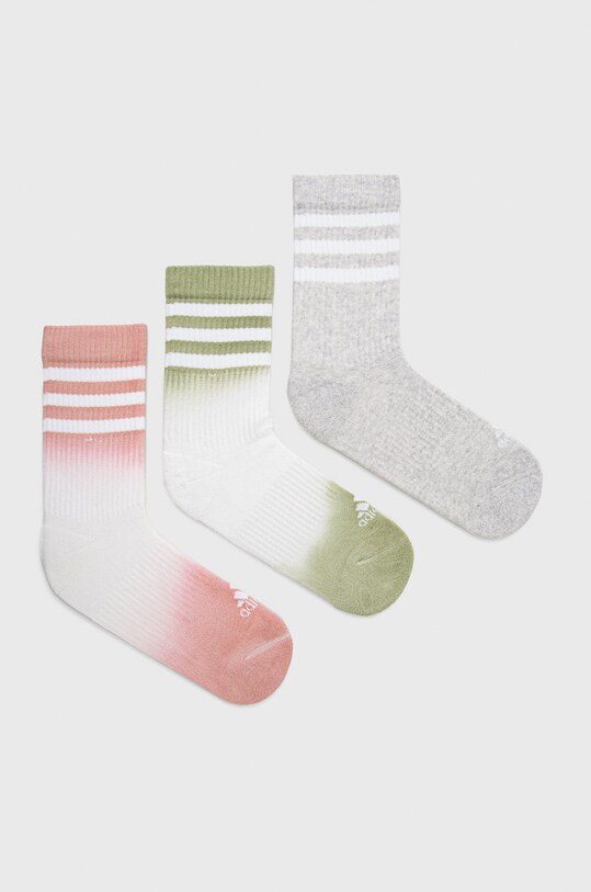 Шкарпетки adidas Performance HC4349 (3-pack) довгі шкарпетки сірий HC4349