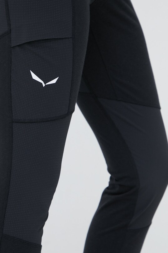 Odzież Salewa legginsy sportowe Lavaredo Hemp 00.0000028034 czarny