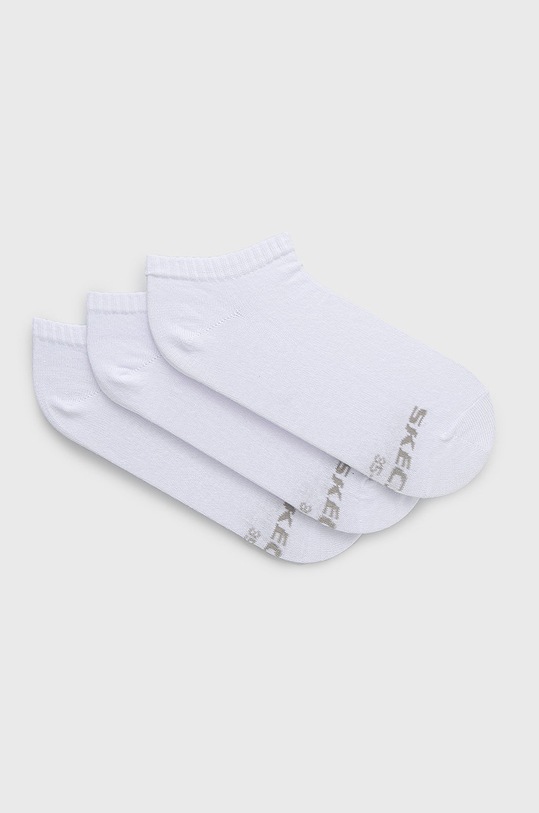Ponožky Skechers (3-pack) krátké ponožky bílá SK43007