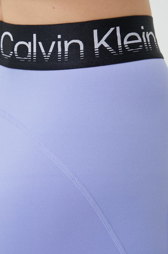 Tajice za trening Calvin Klein Performance Active Icon 00GWS2L602.PPYY ljubičasta