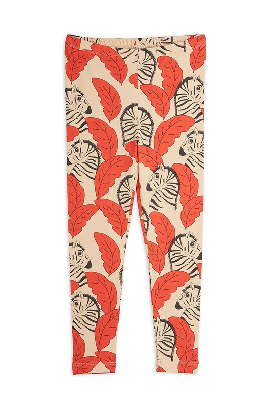 Mini Rodini leggins copii tricotaj rosu 2223012342