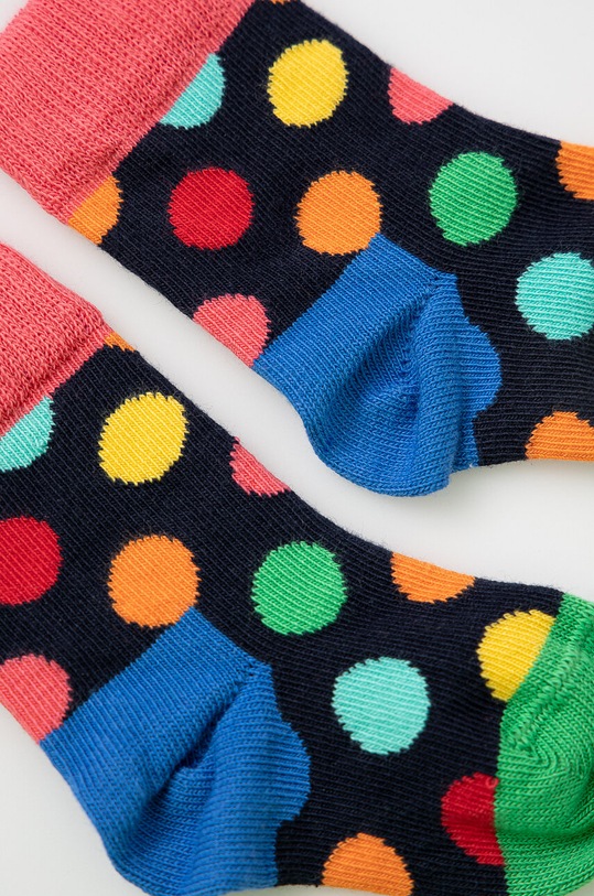 Detské ponožky Happy Socks Kids Big Dot KBDO01.6001 viacfarebná SS23
