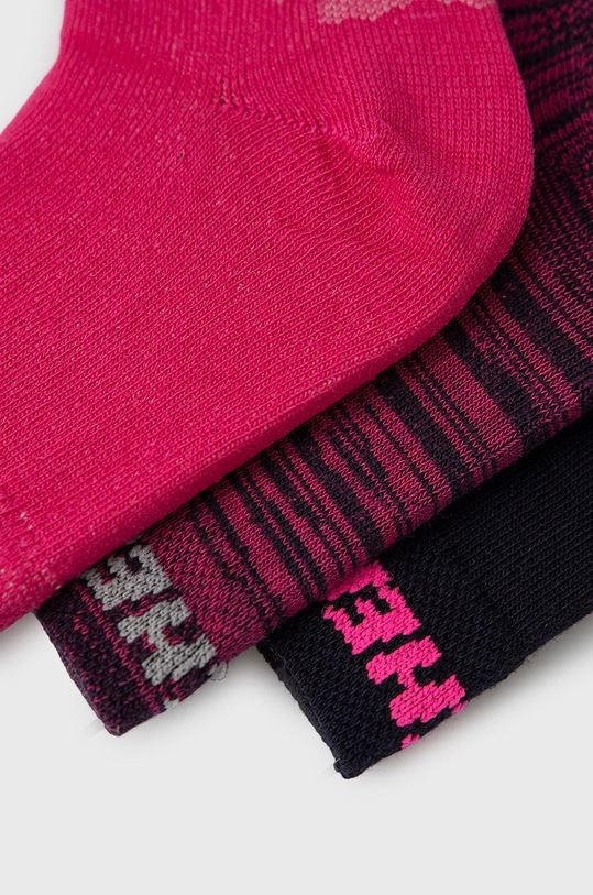 Skechers skarpetki dziecięce 3-pack SK41053 fioletowy AW23