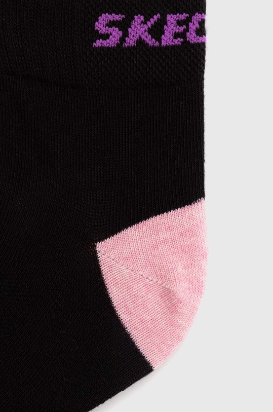 Skechers skarpetki dziecięce 3-pack SK42022 czarny AW23