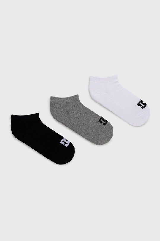 DC skarpetki (3-pack) skarpetki krótkie szary ADYAA03151