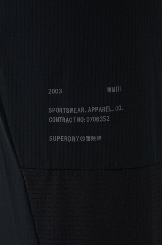Superdry spodnie dresowe czarny MS311290A.02A