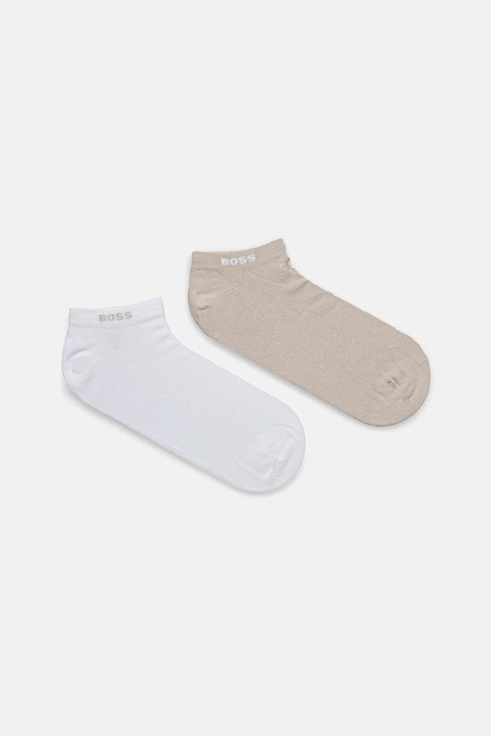 Носки BOSS 2 шт короткие носки бежевый 50467730