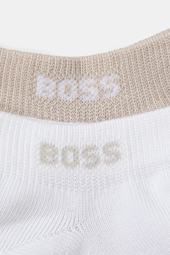 Шкарпетки BOSS 2-pack 50467730 бежевий SS25