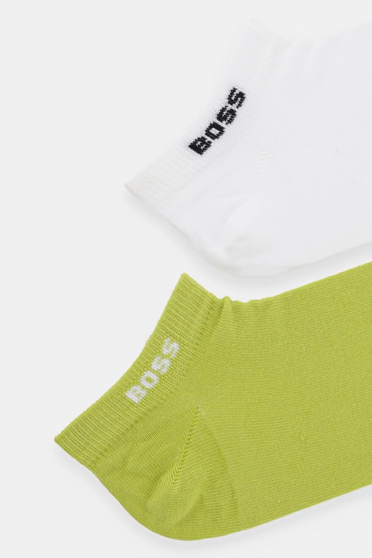 BOSS skarpetki 2-pack 50467730 zielony SS25
