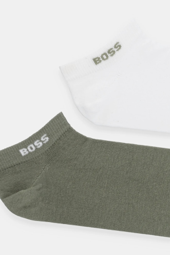 BOSS skarpetki 2-pack 50467730 zielony SS25