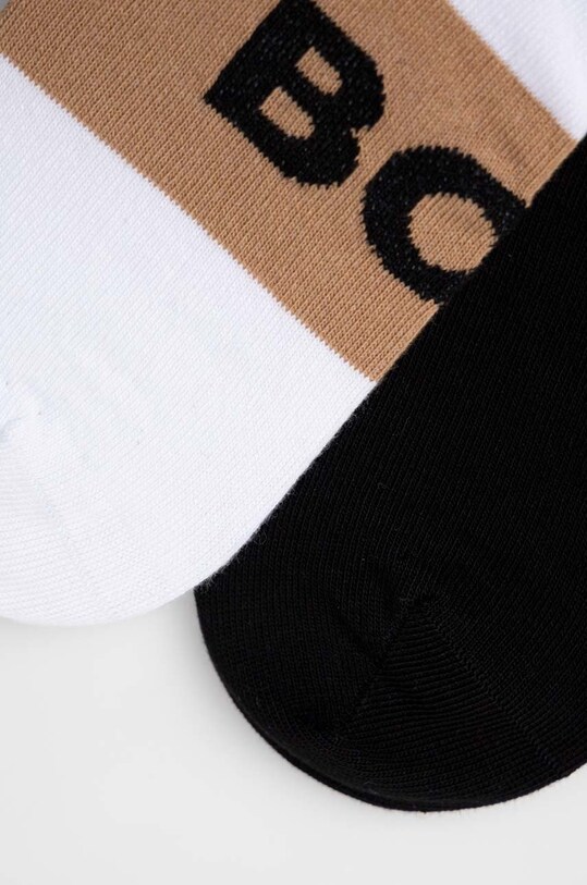 BOSS skarpetki 2-pack 50467747 biały SS25