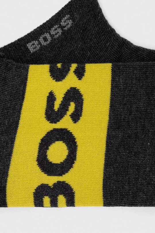 BOSS sosete 2-pack 50467747 gri SS25