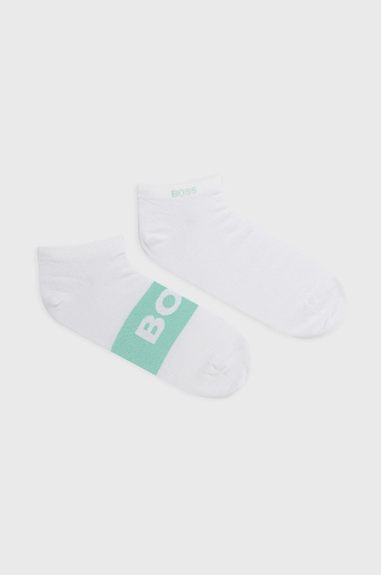 BOSS skarpetki 2-pack skarpetki krótkie biały 50467747