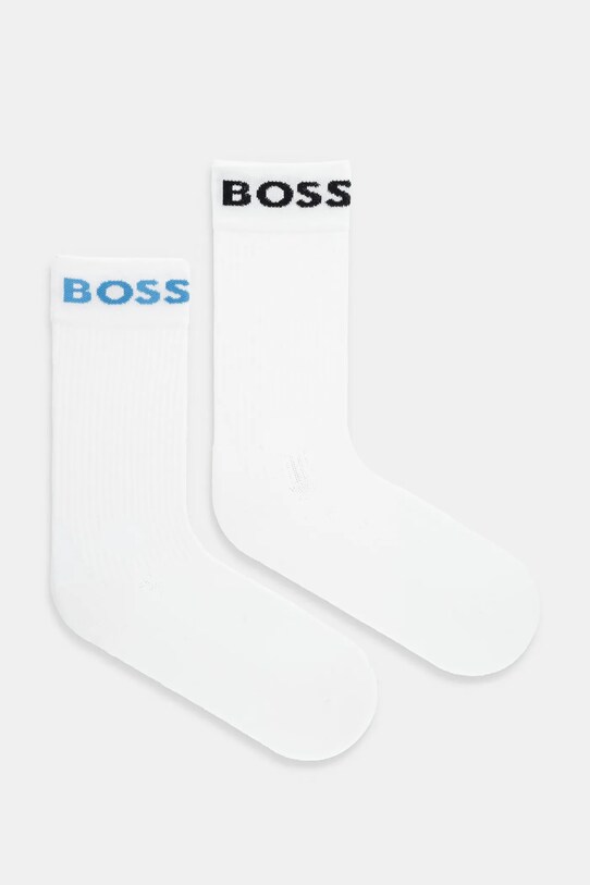 BOSS skarpetki 2-pack skarpetki długie biały 50469747