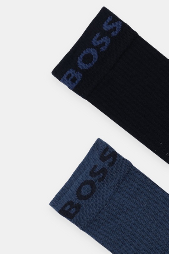 BOSS șosete 2-pack 50469747 albastru NC00