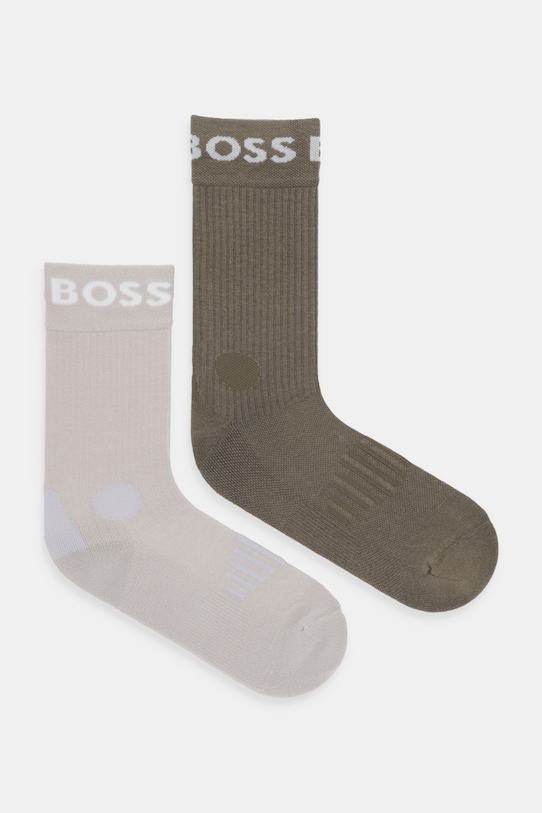BOSS skarpetki 2-pack zielony 50469747