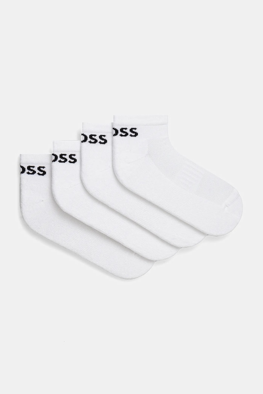 Шкарпетки BOSS (2-pack) короткі шкарпетки білий 50469859