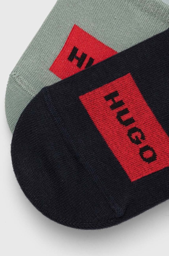 Κάλτσες HUGO 2-pack 50468117 πράσινο AW24