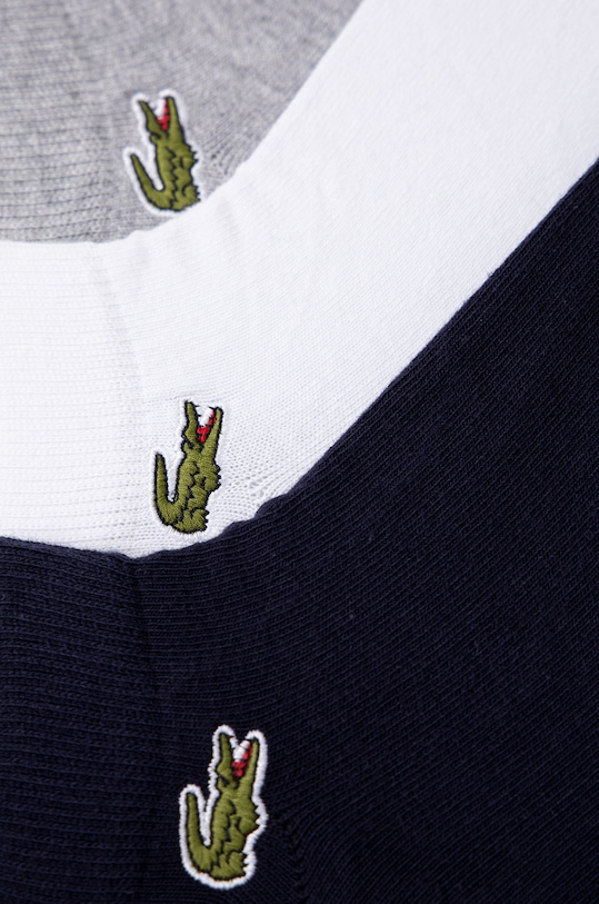 Lacoste skarpetki (3-pack) RA4183 RA4183 szary SS24