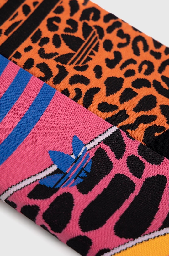 adidas Originals skarpetki x Rich Mnisi (2-pack) HC9541 HC9541 pomarańczowy SS22