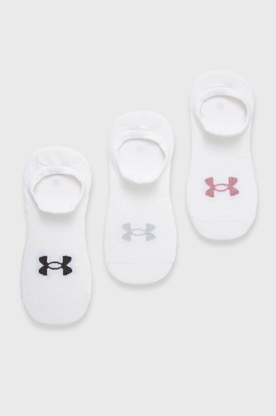 Κάλτσες Under Armour κοντές κάλτσες λευκό 1351784.