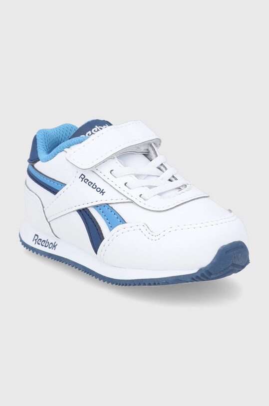 Reebok Classic - Buty dziecięce Royal Cl Jog GW5280 GW5280 biały SS22