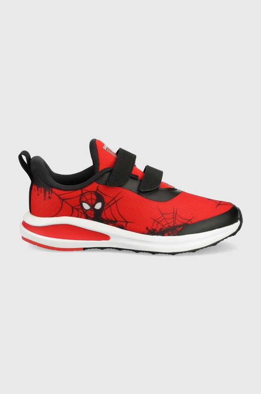 adidas gyerek sportcipő Fortarun X Spiderman GZ0656 szintetikus piros GZ0656