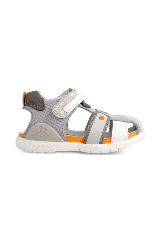 Biomecanics sandale din piele pentru copii gri 222234.B.28.32