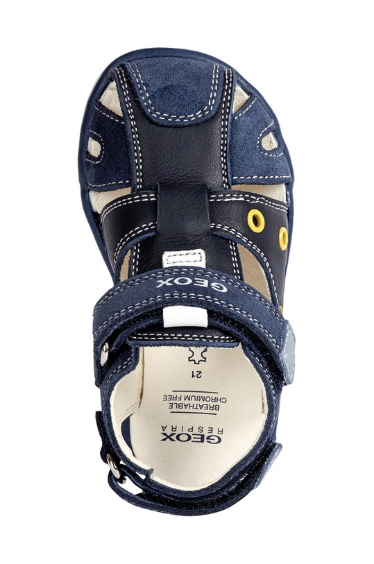 Geox sandale din piele pentru copii B154LB.02285.20.23 bleumarin
