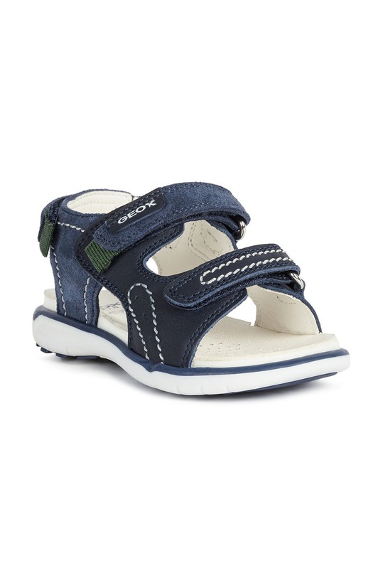 Geox sandale din piele pentru copii B154LC.02285.20.23 bleumarin SS22