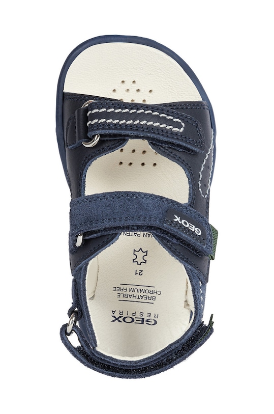 Geox sandale din piele pentru copii B154LC.02285.20.23 bleumarin