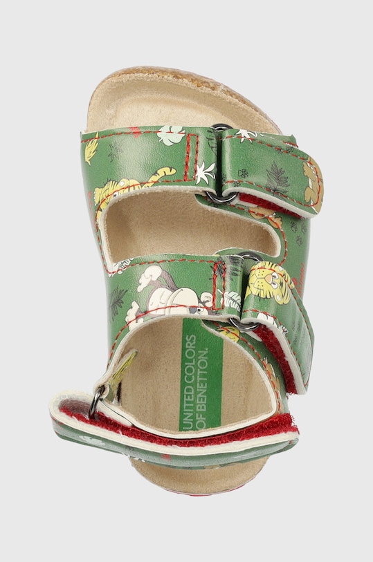 Dječje sandale United Colors of Benetton zelena 8H4CGD006.P