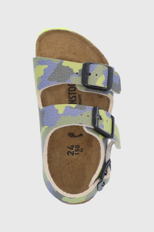 Birkenstock - Sandały dziecięce Milano Kinder zielony 1022221.24.35