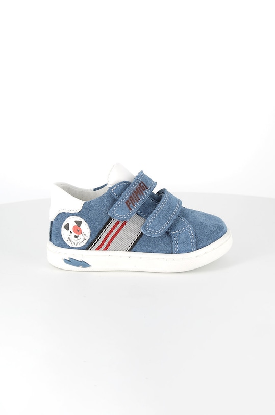 Primigi pantofi din piele intoarsa pentru copii albastru PLK.19022.B