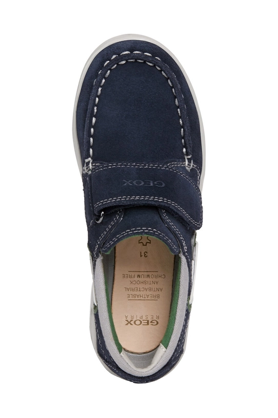 Geox mocasini din piele intoarsa J025VA.02210.36.39 bleumarin