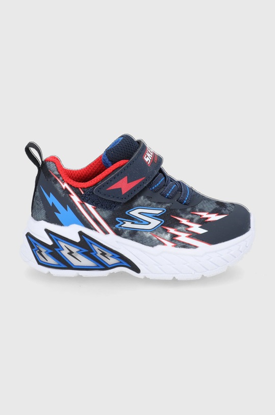 Skechers buty dziecięce syntetyczny granatowy 400150N.PPYY