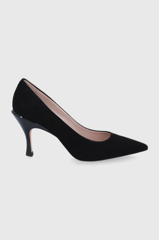 Hugo Tocuri din piele întoarsă subțire negru 50461878.001