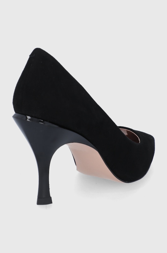 Obuv Semišové lodičky Hugo 50461878.001 čierna