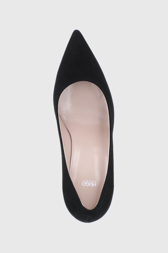 Semišové lodičky Hugo čierna 50461878.001