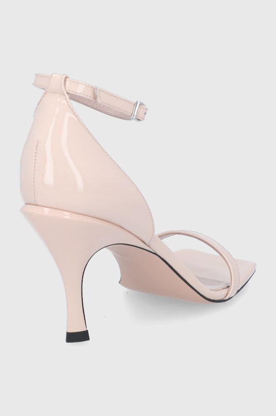 Boty Kožené sandály Hugo 50466339.272 béžová