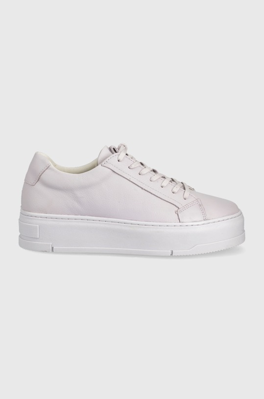 Vagabond Shoemakers buty skórzane JUDY platforma fioletowy 4924.001.03
