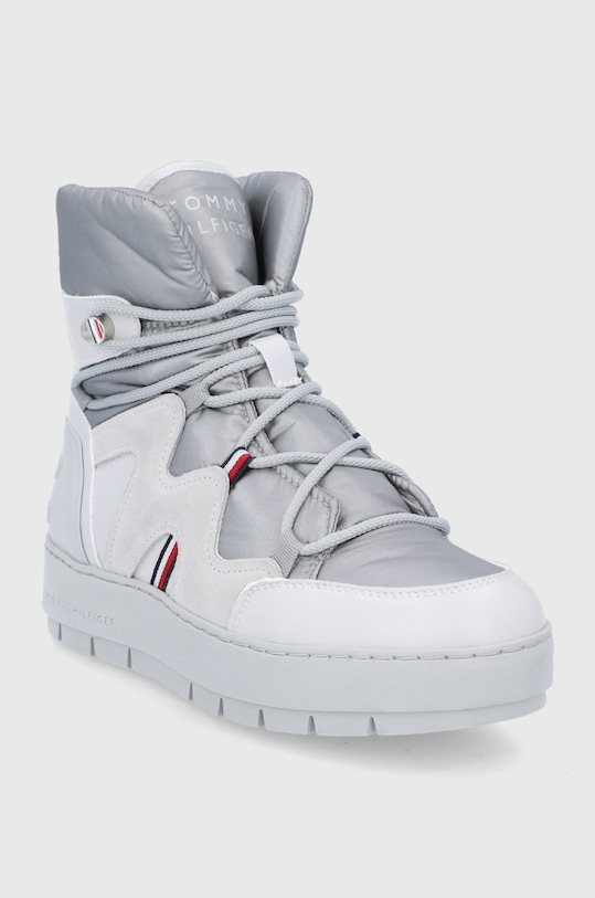 Čizme za snijeg Tommy Hilfiger FW0FW06052PQU siva SS22