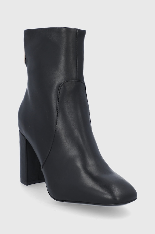 Kožne gležnjače Tommy Hilfiger FW0FW06058BDS crna SS22